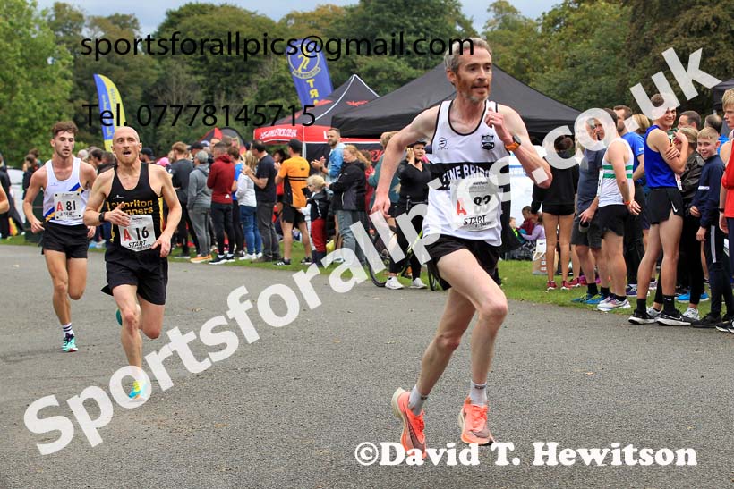 Senior mens Northern 6 Stage Relay, 2023 Northern 6 and 4 Stage Relays and Youngsters, Birkenhead Park, Wirral.  Photo: David T. Hewitson/Sports for All Pics